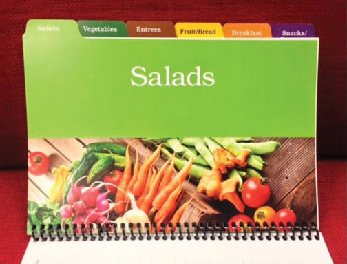 Print Cookbooks with Full-color Tabs