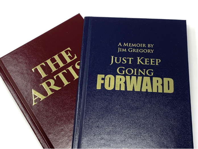 two books with advantage leatherette covers